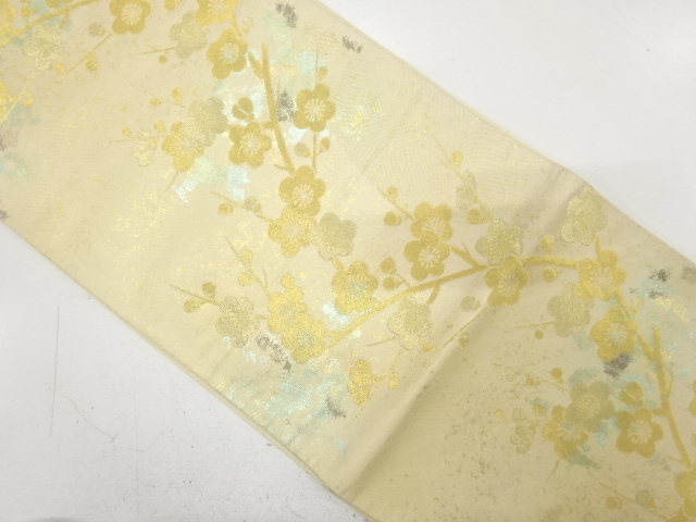 Japanese Kimono / Antique / Fukuro Obi Silk